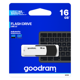 Pendrive GOODRAM Black-White 16GB USB 2.0 - retail blister GOODRAM - 1